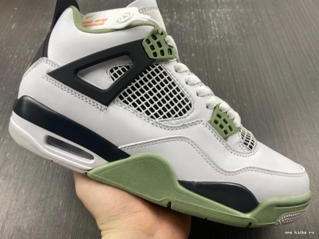 Rep Onekick WMNS Air 4 Jordan Seafoam AQ9129-103 0807